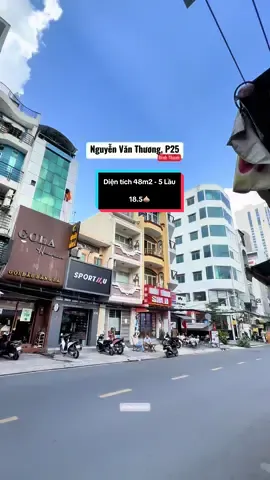 Nhà 5 lầu, mặt tiền Nguyễn Văn Thương, P25, Bình Thạnh #nhapho #batdongsan #bđs #xuhuong #binhthanh #mattien 