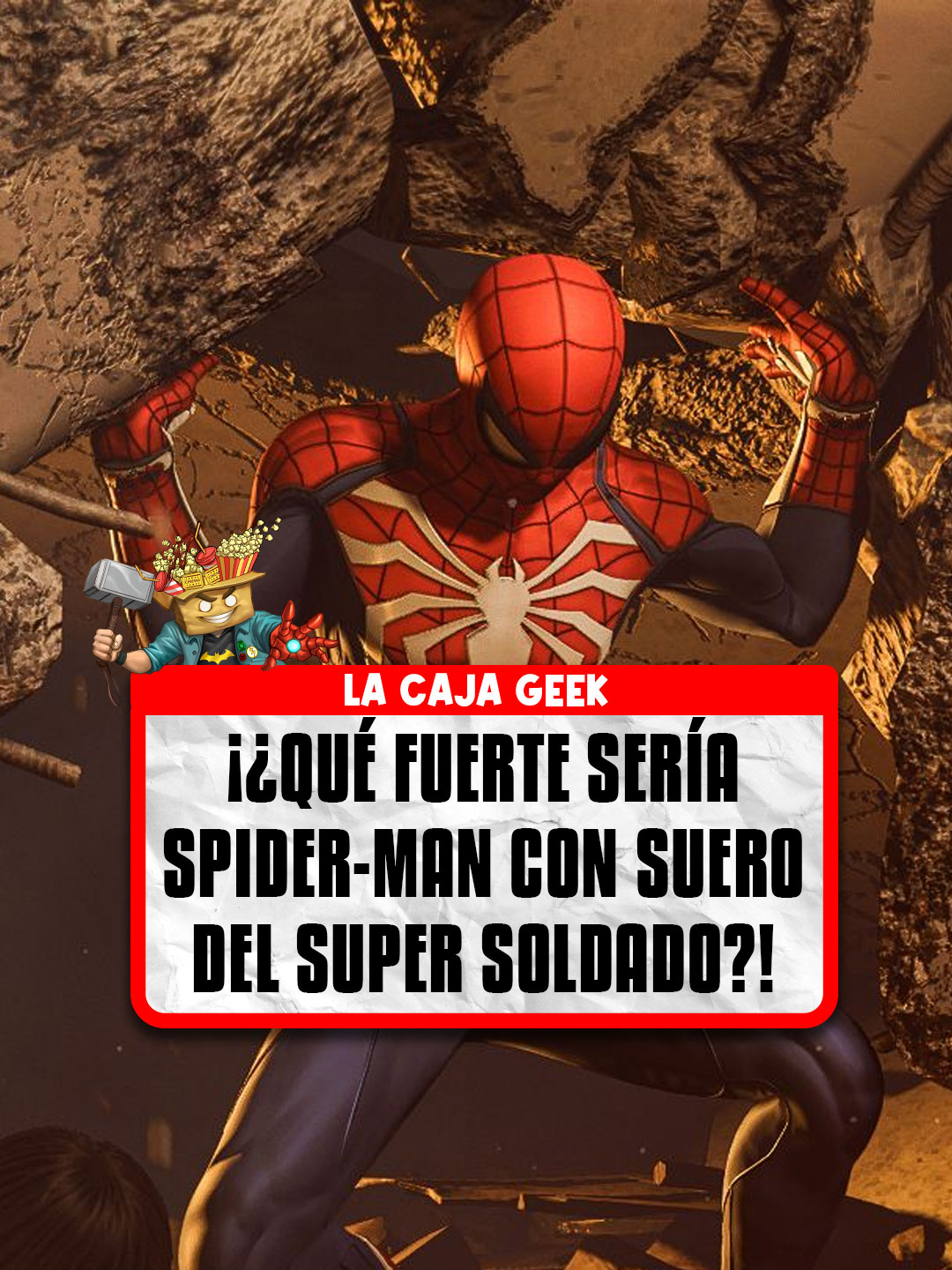 ¡¿Qué tan FUERTE sería SPIDER-MAN con el SUERO del SUPER SOLDADO?! | #LaCajaGeek #Marvel #MarvelComics #SpiderMan