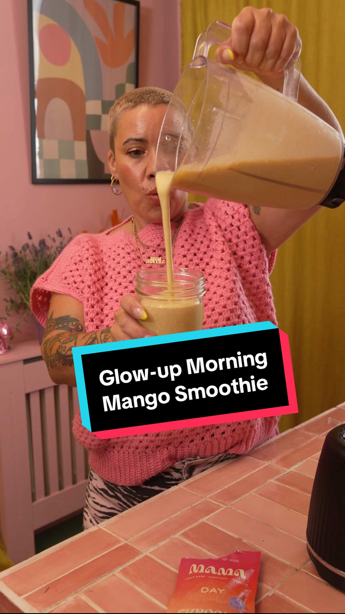 Creamy, dreamy, and good for your gut 💛 This mango lassi is boosted with Mama Shrooms Daytime Capsule – for focus, energy, and that inner glow ✨ ✨ Blend: 🥭 1 mango 🍌1 banana 🥥 1/2 cup coconut water 🧡 1/2 cup kefir 🌿 1 tbsp hemp seeds 💫 1/2 tsp turmeric 🍋 Juice of 1/2 lime 🍁 1 tsp maple syrup (optional) 🍄 1 Mama Shrooms Daytime Capsule (opened) Freeze for healthy ice cream or sip for the perfect start to your day 🌞 #GlowLassi #MamaShrooms #MangoMagic #GutHealthSmoothie #AdaptogenBoost 