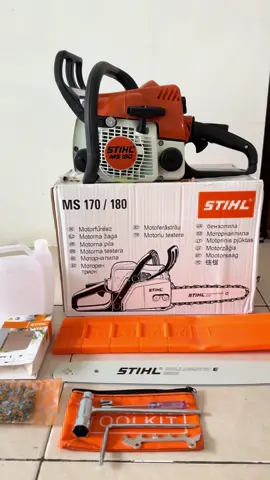READY LAGI NIH BOSKUHH MESIN CHAINSAW STIHL MS 170/180 BAR 16 INCH ORIGINALL BOSKUHHH!!!!!!!!BURUAN KEBURU KEHABISANNNN #gergajikayu #gergajimesin #gergaji #chainsaw #termurah #termurah_berkualitas #termurahditiktok 