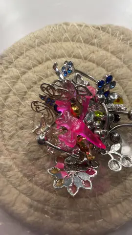 I made a part 2!! half of these are my mom’s from the early 2000s 👯‍♀️ #fyp #piercing #bellybuttonpiercing #painless #fashion #jewelry 