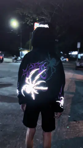 Hoodie spider limitless reflective 💡⭐️