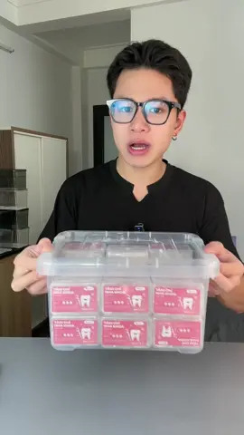 Thùng tăm chỉ nha khoa Gumi 55k