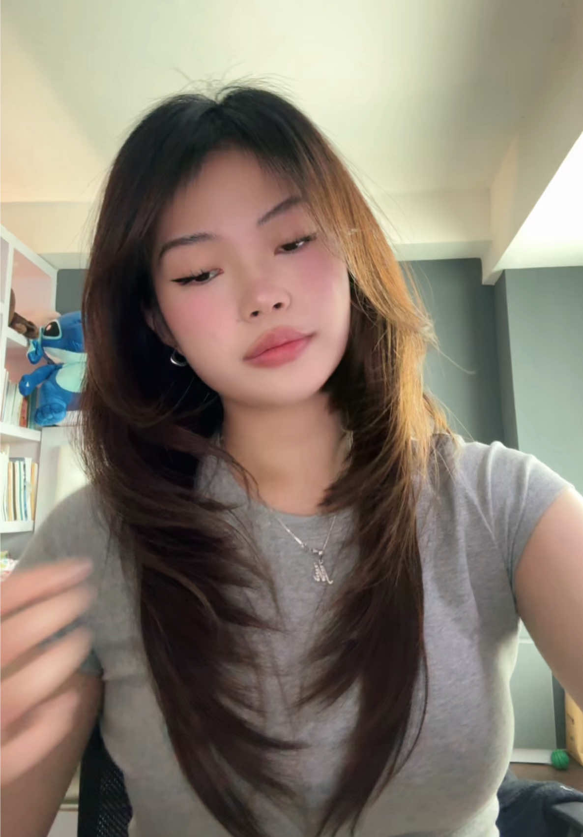 itu baby hair bukan poni salah potong ye