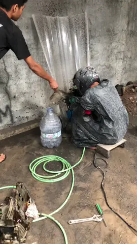 🤣#sandblasting #benowomotor 