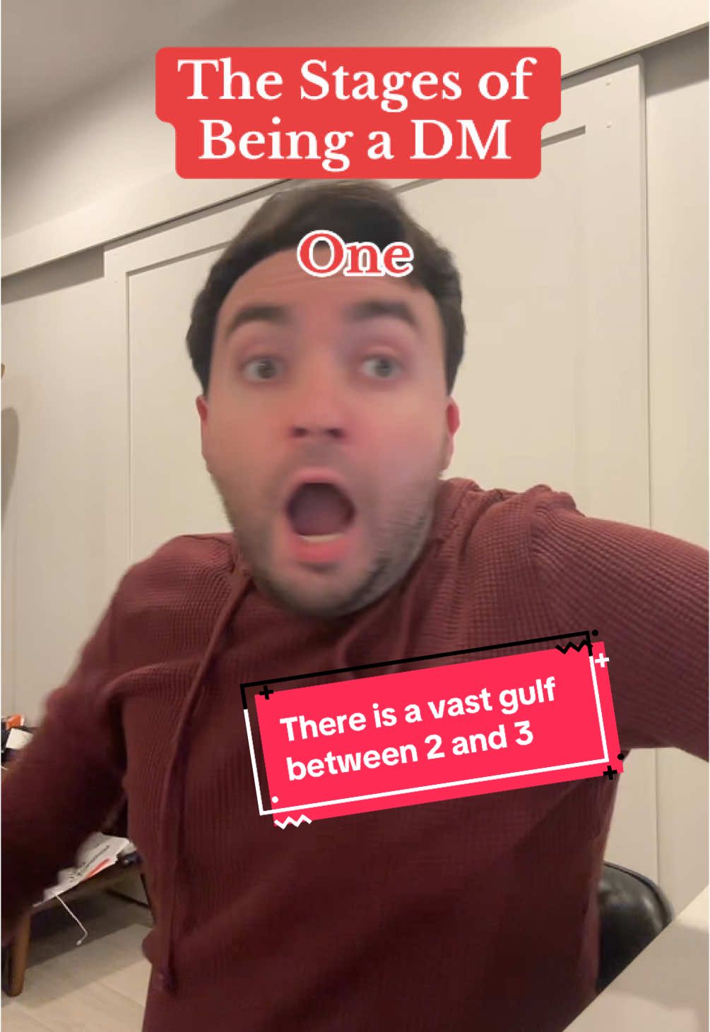 It is a vast gulf between two and three… #dnd #dndtiktok #fyp #ttrpg #dungeonmaster #dungeonsanddragons 