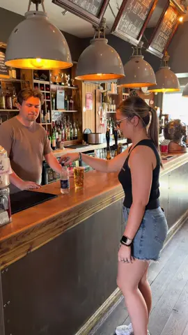 Land a bottle flip for a free pint 🤝🏻 #sjy #saintjohnsyard #bottleflipchallenge #fyp #itsonlyfair #allinanhonestdayswork #thisisnotascam #viral #fyyp 
