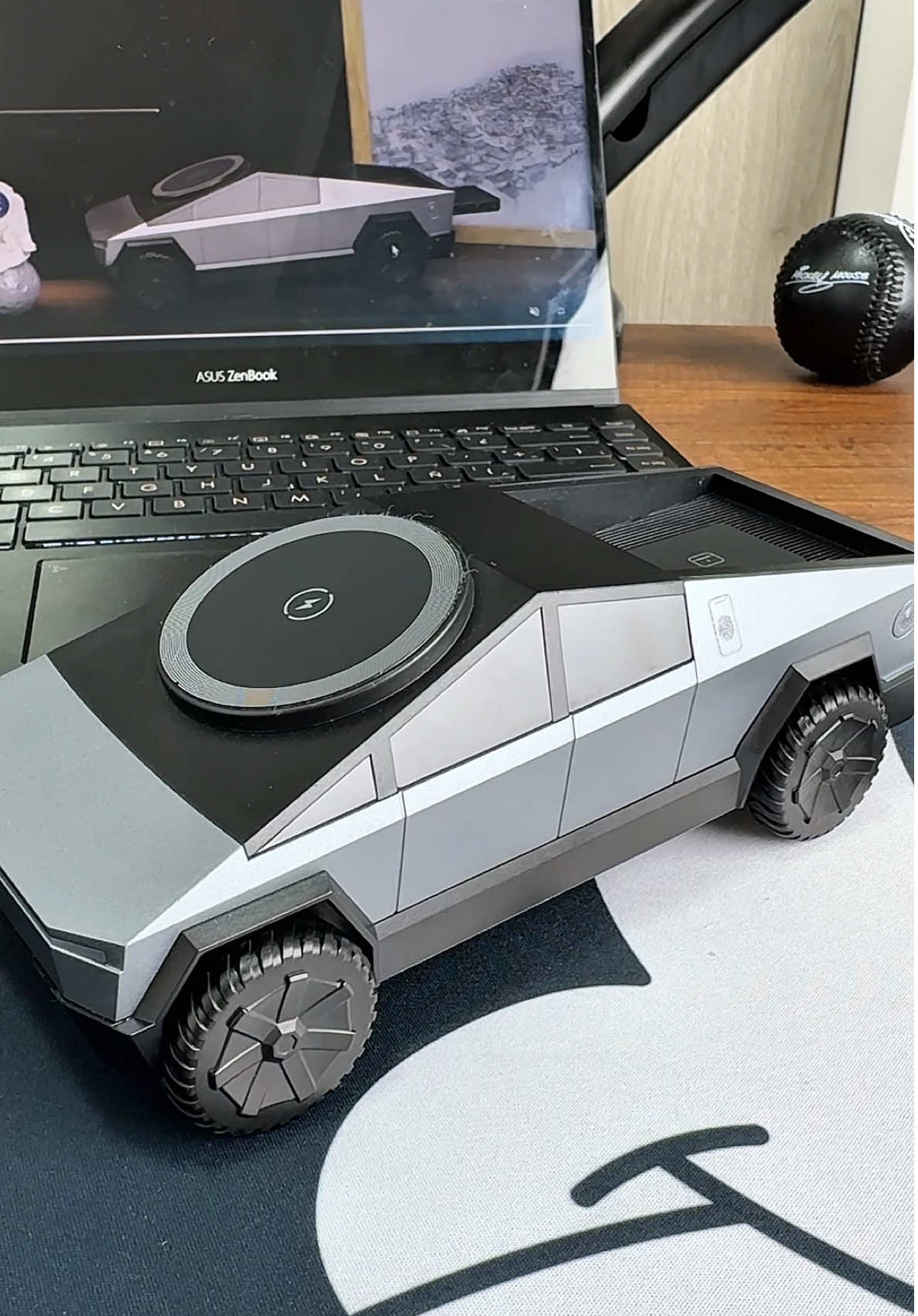 🚗 Introducing CyberDock, the 3-in-1 Charging Station. It’s not just a charger… it’s a stylish piece of tech. Can you imagine charging your iPhone, Apple Watch, and AirPods all at once from a single spot? Now you can — with this sleek, modern charging base. ✔️ Fast charging with MagSafe technology ✔️ Auto-rotating dock to keep your phone always in view ✔️ Hidden compartments for your watch and earbuds ✔️ Minimalist-style LED light #technology #techno #charger #charging #deskessentials #iphone #applewatch #portablecharger #airpodsjump #airpodspro 