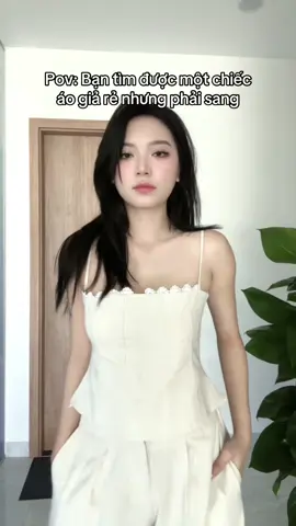 Áo thăng hạng nhan sắc #OOTD #thoitrangnu #viral #fashiontiktok #phoidoxinh #aohaidaynu #LearnOnTikTok 
