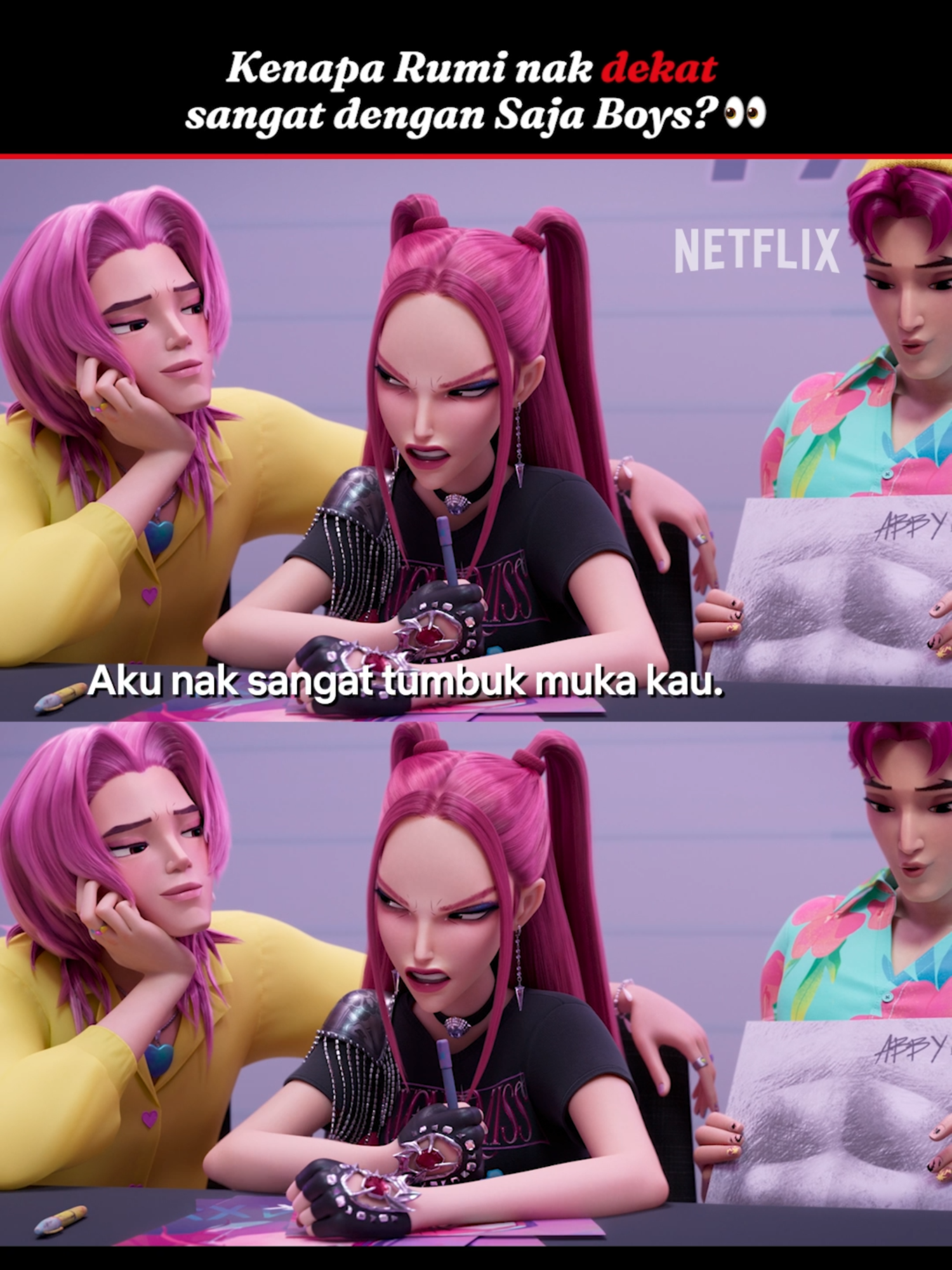 Siapa kat sini penyokong #Rujinu jugak? 😍🙋🙋‍♀️ #KPopDemonHunters #SembangEntertainment #AnimationOnTikTok #NewReleases #Movies #MovieTok #WhatToWatch #MovieRecommendations #NetflixMY #FlixReview