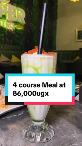 Here’s your chance to try a 4 course Meal at 86,000ugx🥳 Appetizer(Starter) ✅Soup 14,000ugx ✅Salad 20,000ugx Main Course  ✅Chicken Fried  Noodles 25,000ugx Drink ✅Kiwi Shake 15,000ugx Dessert ✅Chocolate Fudge Cake 12,000ugx If you’re planning big corporate parties, Birthday Parties or Dates  go to @Super Bistro UG you’ll not regret🥳 The food a constant 10/10 Aesthetics 10/10 Staff 1000/10 #foodtiktok #ugandatiktok🇺🇬 #kampala_uganda🇺🇬🇺🇬🤝 #contentcreator #lunch 