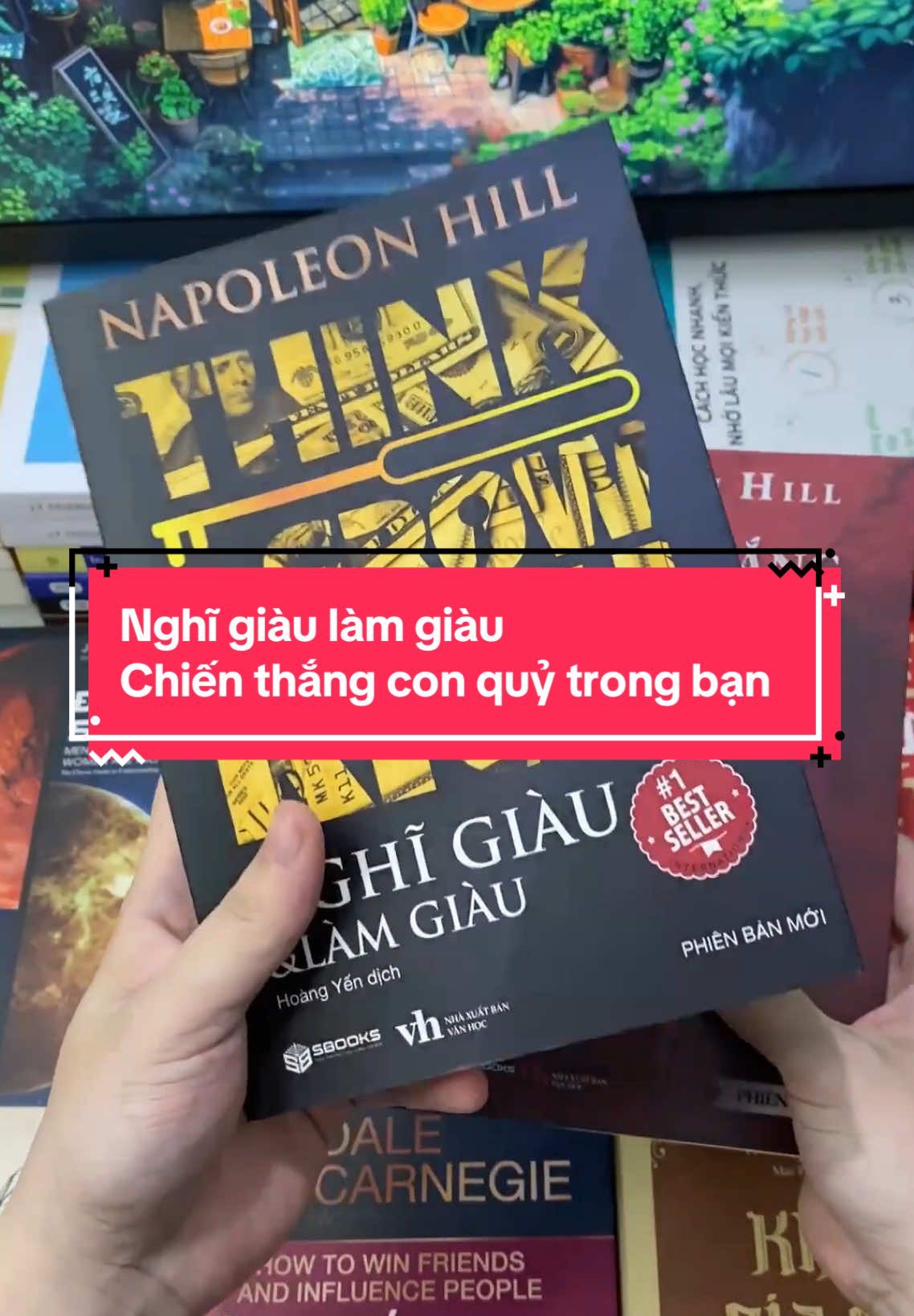 Không ai nghèo vì số phận mà vì cách họ tư duy và phản ứng với cơ hội. Combo 2 cuốn sách “Nghĩ giàu làm giàu và Chiến thắng con q.u.ỷ trong bạn” là công cụ mạnh mẽ để bạn thoát khỏi chiếc “lồng tư duy” giới hạn nơi sợ hãi, trì hoãn và tự ti điều khiển mọi lựa chọn của bạn. Đọc để bẻ gãy vòng lặp nghèo từ trong suy nghĩ. #1day1bookk #moingaymottrangsach #BookTok #sachhay #trichdanhay 