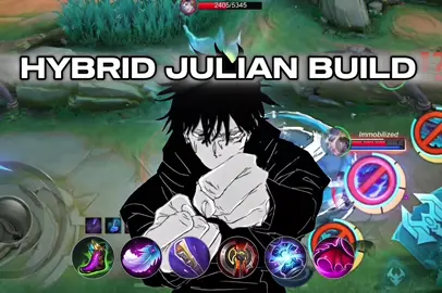 JULIAN HYBRID BUILD💀#MLBBMysticMeow #MLBBDinoPlanet #MLBBALLSTAR #MLBB #mobilelegends #Mlbbrisingstars #MRS0725 #MLBBCreatorBase #MobileLegendsBangBang #MLBBCreator #MLBBHighlights #MLBBTips #MLBBGuide #MLBBBuild #MobileGaming #Moonton #MLBBPhilippines #MLBBEsports #MLBBMoments #GamingTikTok #FYP #Viral #MLBBViral #MLBBForYou #yodidskie #GamingCommunity
