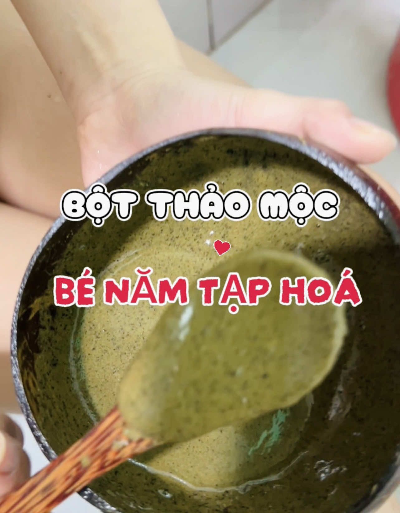✔️Ủ bột liền cho em, ủ riết cái da nó láng nó mịn như em bé luôn á hihi🥰🐝🫶🏻🫶🏻 #botthaomoc #benamtaphoa #thiennhien #antoan #trangda #memmin #chotdon #foryou 