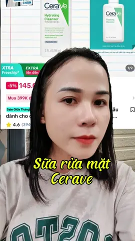 Sữa cerave #CeraVe #CeraVeVietNam #chamsocda #suaruamat 