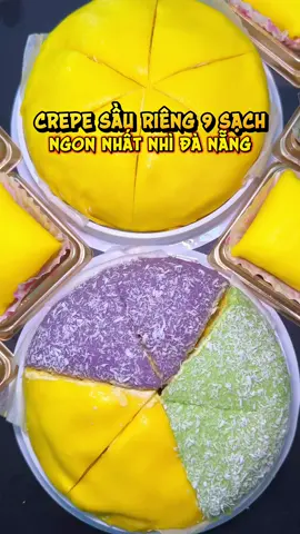 Crepe sầu riêng 9 Sạch cập bến ae Châu Thị Vĩnh Tế rồi kìa 🙄 #anchidayceleboi #ancungtiktok #xuhuong #43danang #review 