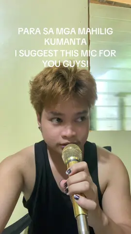 Super ganda ng tunog nitong mic na ito #platinummicrphonekaraoke #microphone #karaoke 