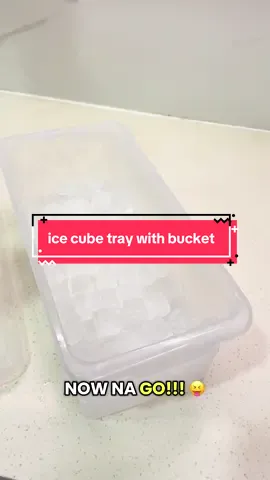 Napakanta na ko sa sobrang ganda nitong ice cube tray with bucket na ‘to!!! 🫠🤣 #locaupin #ice