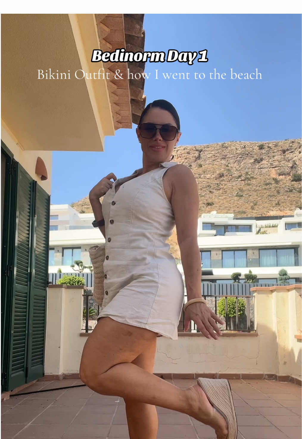 Outfitcheck Bikini. Vibes. Beach. Benidorm energy. ☀️🌊👙🐚📍🇪🇸✨ #fyp #foryou #viral #beachvibes #benidorm #spain #beach #Summer #vacation #ocean #sea #beachlife #travel #sunshine