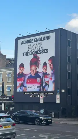 Admire England, Fear the Lionesses for Nike #scarygood 