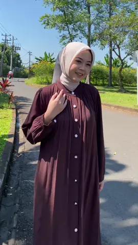 Mahogany selalu sold out nih bun..🥰 #gamisrayontwill #gamis #trend #fyp 