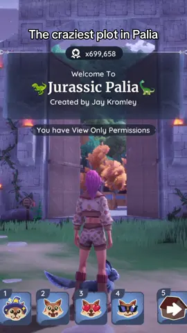 This Jurassic Park inspired plot is amazing!!! 🦖🦕 #palia #playpalia #paliagame 