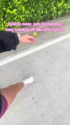 Hindi ko naman yata ikamamatay kung magdalawang takbo ako?😂😂😂 #Runningera  #Running  #runningtita 