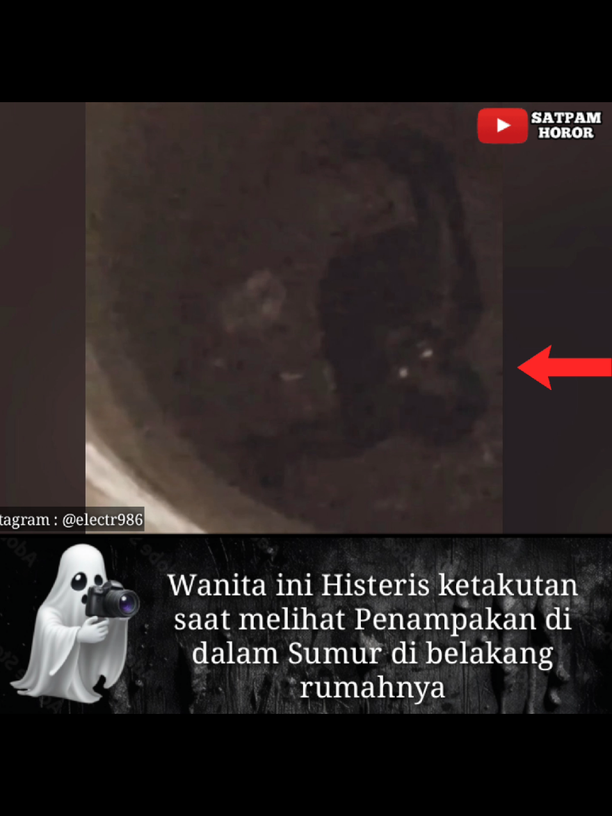 Sosok apaan tuh ?😱 #penampakan #hantu #horor #creepy #satpamhoror 