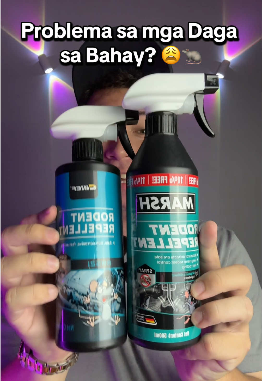 Problema sa mga DAGA sa bahay? 😩🐀 #rodentrepellent #rodent #ratrepellent #ratkiller #ratspray 