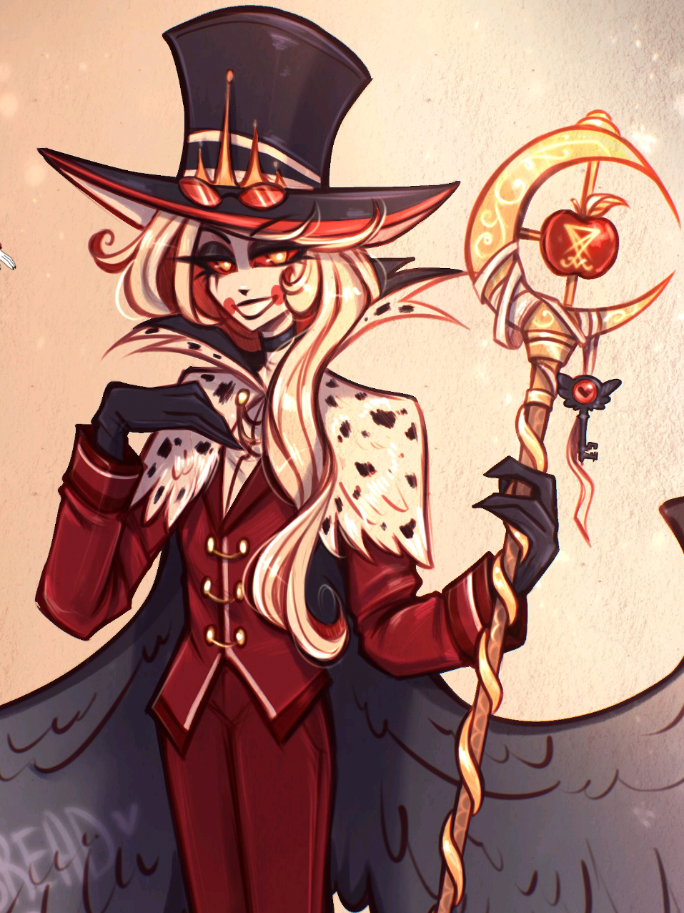 тгк CATBREAD Заказное СЛИЯНИЕ Столаса и Чарли ЛАРИСА 🔥🔥 #helluvaboss #адскийбосс #чарли #столас 