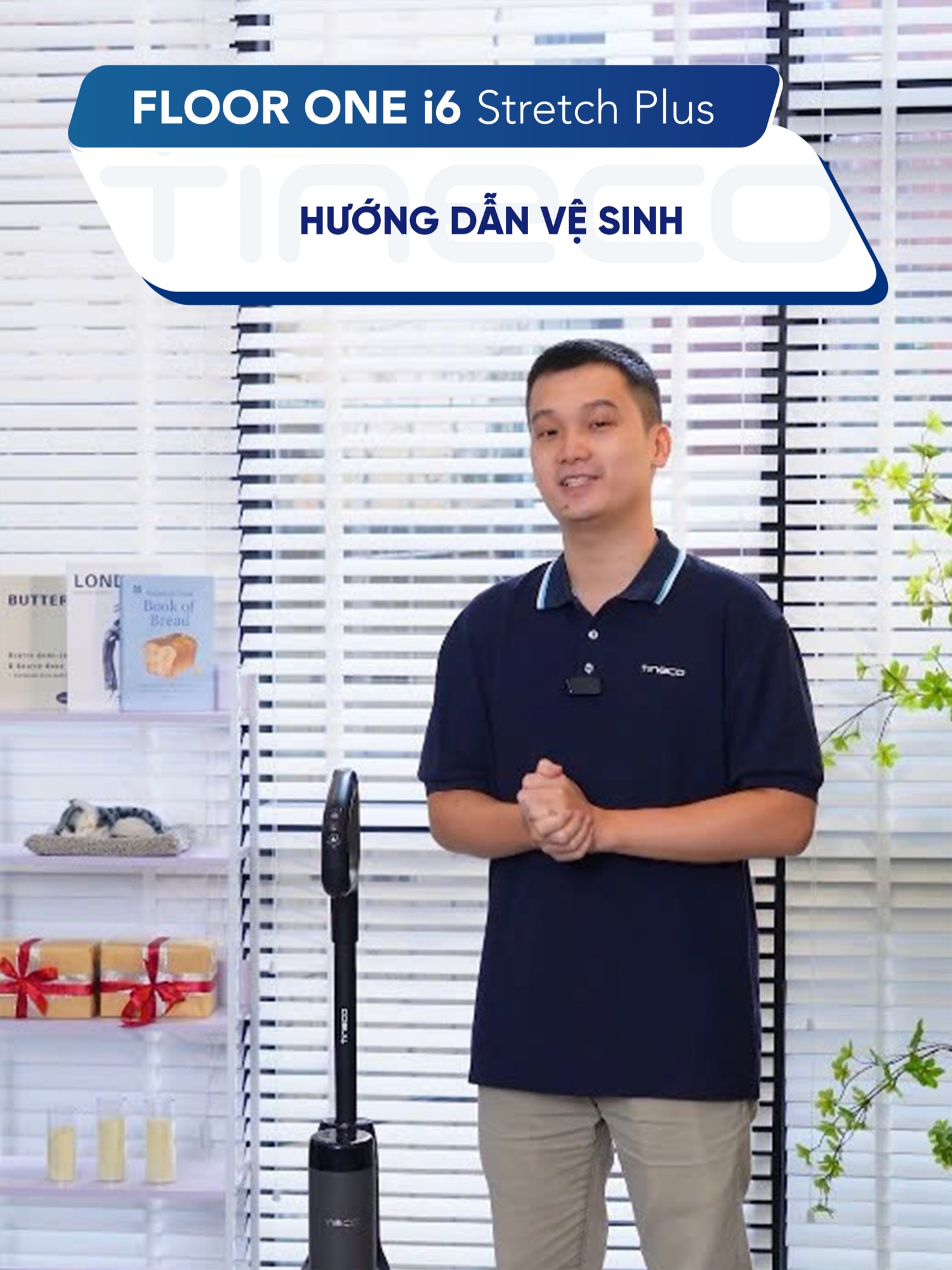 Hướng dẫn vệ sinh máy hút bụi lau sàn Tineco Floor One i6 Stretch Plus  #tineco #tinecovietnam #hoplongecommerce #gigavn #mayhutbuitineco #i6StretchPlus #TinecoFloorOnei6StretchPlus