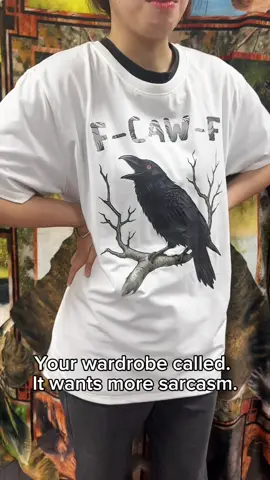 F - Caw - F Tshirt #enha #tshirt #tshirts #shirt #tshirtbusiness #tshirthack#funnytshirts #funnytshirtsayings #funnytshirtchallenge #funny #fashion #fashionhack #streetwear #streetwearbrand #viral #duet #fyp #classic #spooky #spookyseason #spookytreats #spookyszn #spookyscaryskeletons #spookymonth #spookytok #spookyvibes #spookyisland #halloween #halloweencostume #halloweenlook #halloween2024 #halloween2024 #halloween2023 #halloween2025 #halloweenishere #pumpkin #pumpkinseason #pumpkins #aesthetics #aestheticedits #scoobydoo #scoobydoopapa #scoobydooedit #spookyisland #scoobydoomovie #caw 