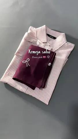 Rekomendasi kemeja salur🎀 #kemeja #kemejawanita #kemejasalur #atasanwanita 