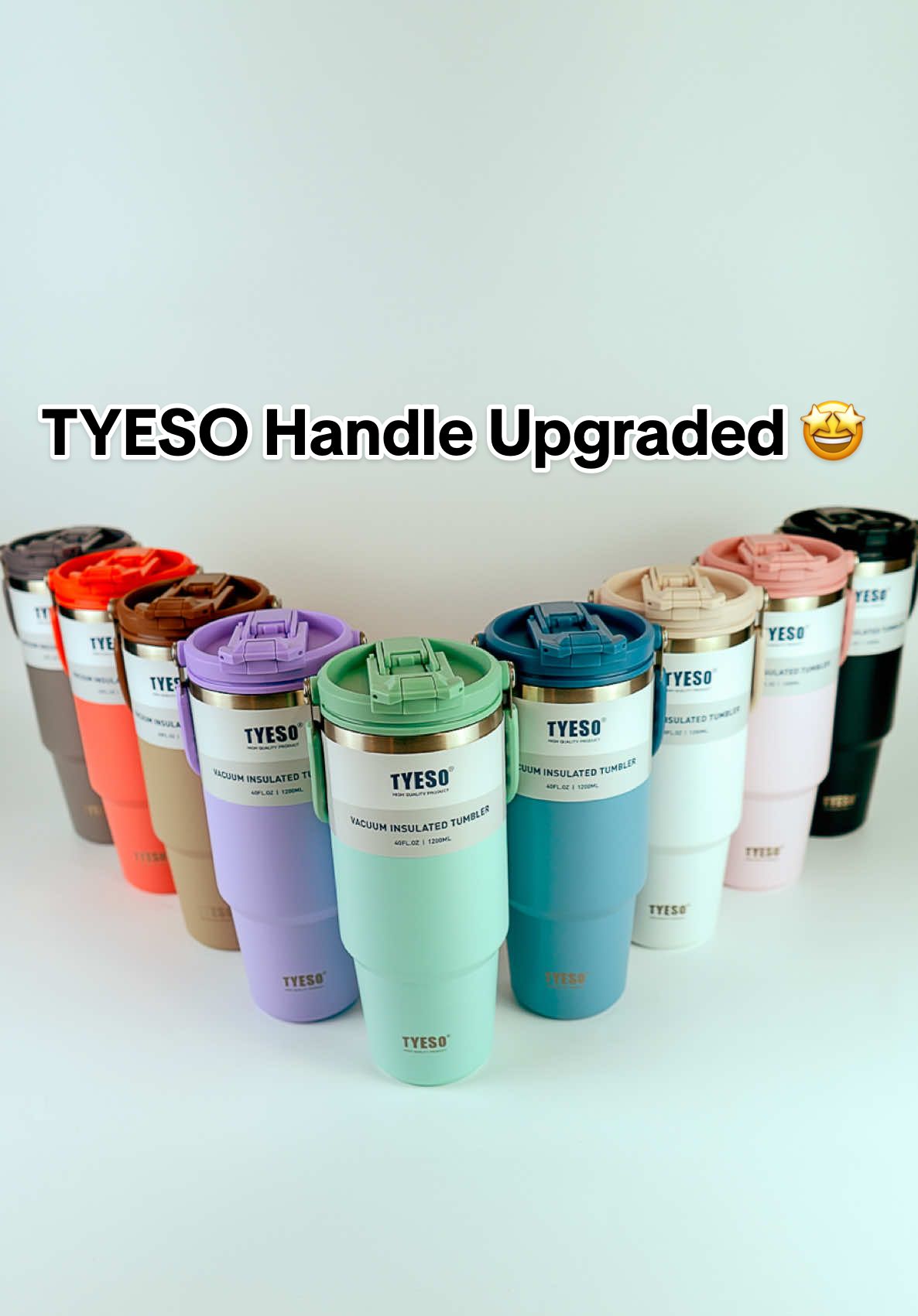 Upgrade Silicon dalam lagi mantap dgn colour yg pastel 🎀 #TYESO #tumbler #original #tyesoofficialmalaysia #fyp 