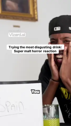 Trying the most disgusting drink: Super malt horror reaction