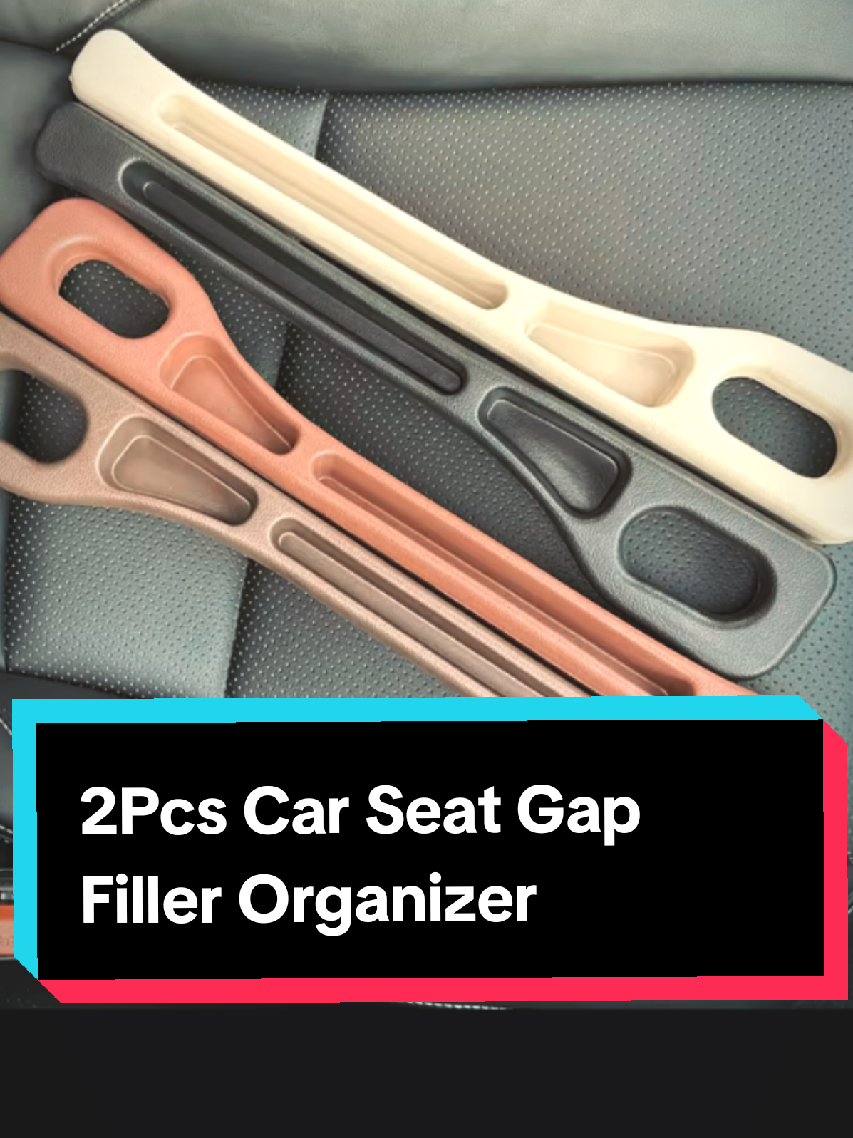 2Pcs Car Seat Gap Filler Organizer – Designed to fill the gap between the car seat and center console. Perfect for storing small items like phones, keys, coins, and cards. Helps keep your car tidy and prevents items from falling into hard-to-reach areas. Easy to install and remove. Fits most car models. LINK IN BIO #foryou #fyp #bmwmotorsport #accessories 