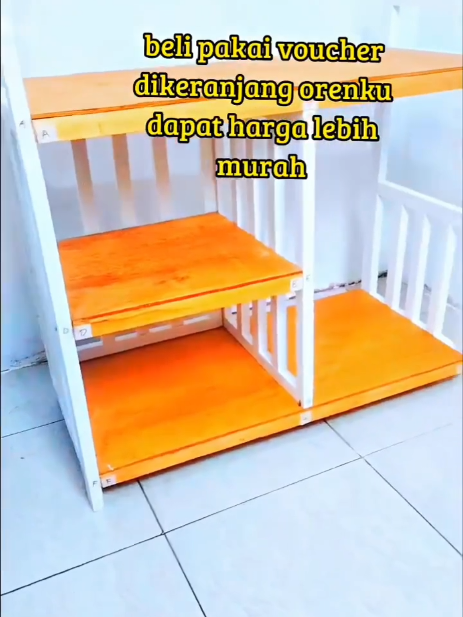 rak kompor dapur minimalis 3 susun  #rakkompor #rakdapur #fyp 