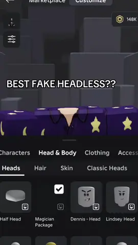 ITS SO GOOD #fyp #headless #fakeheadless #robloxfyp #fake #limited 