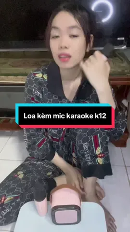 LOA MINI K12 kèm 2 míc hát karaoke.. 🎤🎤💃💃mọi người chú ý đến loa nha giá siêu hời luôn 💎 Đúng kiểu nhỏ mà có võ. 💎 Âm thanh chuẩn ko chỉnh sửa gì nhé. 💎 Tậu ngay 1 ẻm để mùa đông này có cái mà hát cho vui nhà nè.. 😁😁 💎 K thích hát thì mở loa nghe nhạc cũng được nha.#ngoctua68 #fyp #loakaraoke 