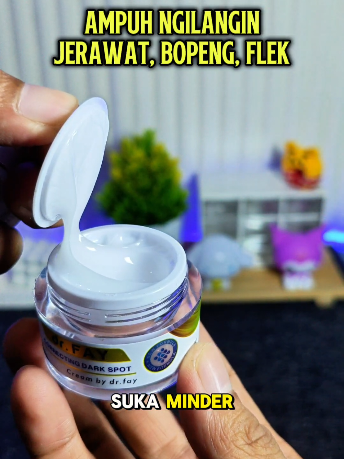 Krim dari Dr Fay ampuh ngilangin bekas jerawat, bopeng dan flek hitam #bopeng #bekasjerawat #flekhitam #krimjerawat 