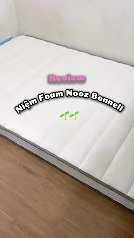 Cảm giác nằm xuống là quên hết deadline, drama và mệt mỏi 🍃 Cái đệm này không chữa lành, mà là… cứu rỗi thật sự. #review #niemcaosunon #niemfoam#viral #unboxwithme 