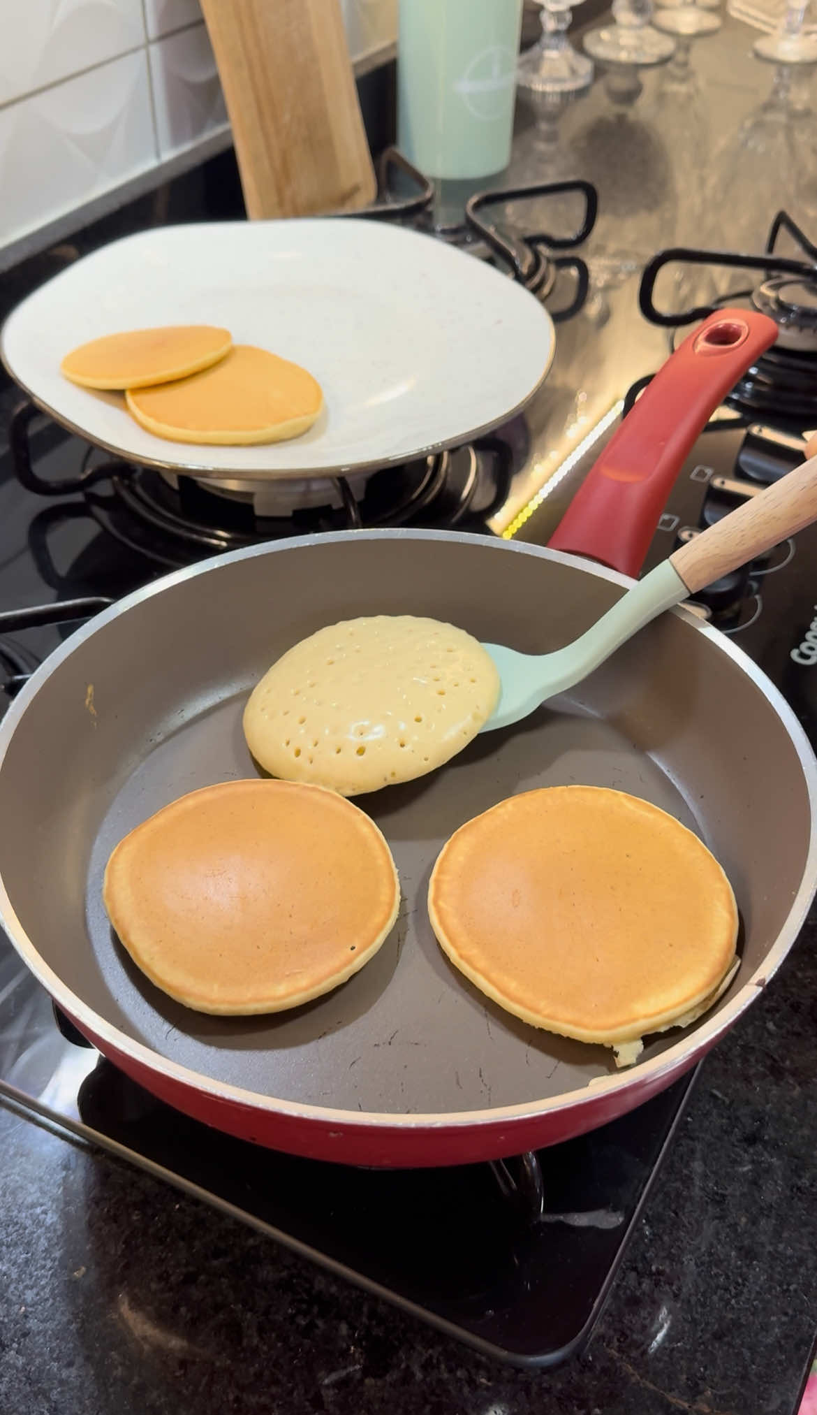 Panqueca americana, receita fácil e rápida 