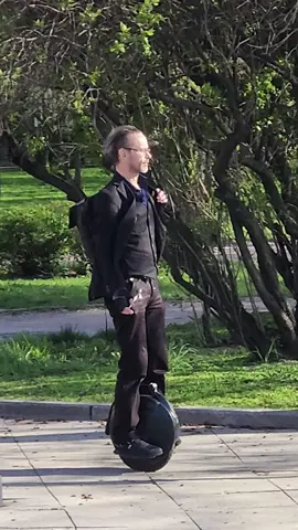 чудеса освобождения от #моноколесо  . Эдуард Кичигин