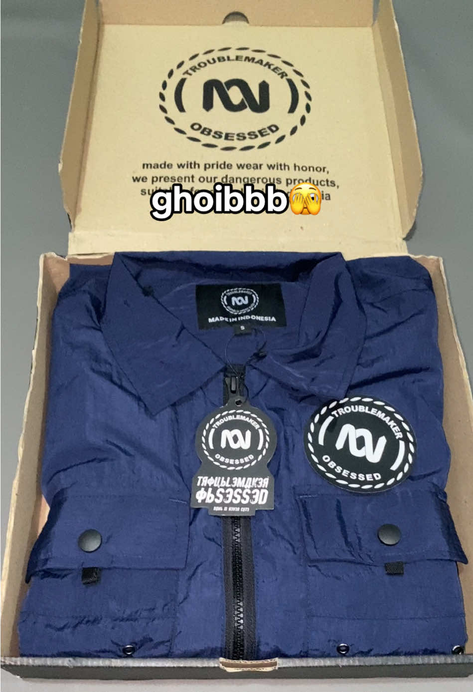 #ovs #jaket #troublemaker #casual #fyp 