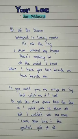 Your Love by:Jim Brickman #sing#followformore