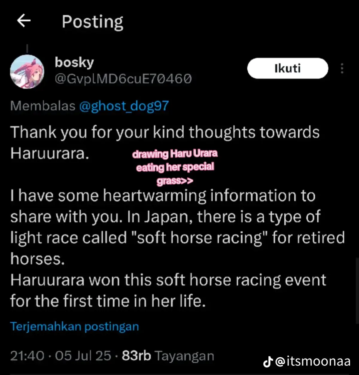 Congratulations Haru Urara!!!! • #haruurara #umamusumeprettyderby #uma #umamusume  #fyppppppppppppppppppppppp 