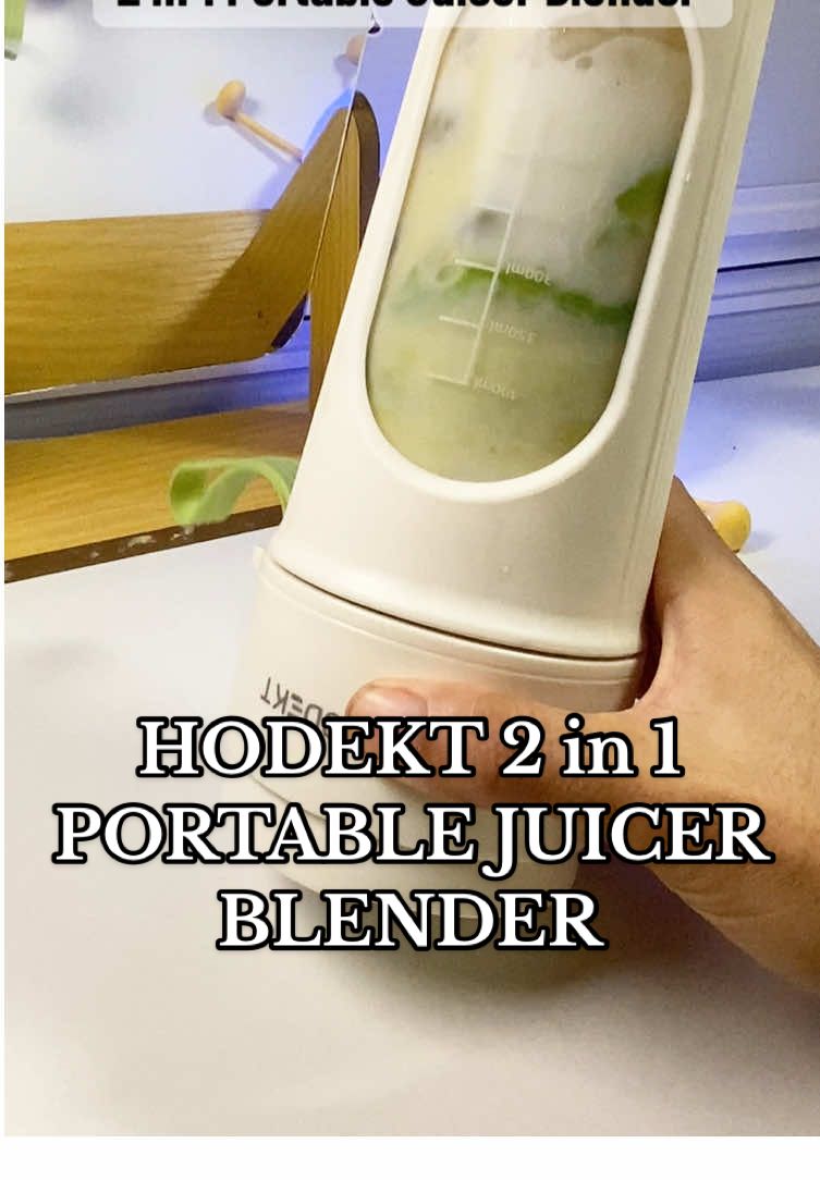 HODEKT 2 in 1 PORTABLE JUICER BLENDER  / Tumbler Leakproof 400ml portable blender portable blender tumbler portable blender juicer #hodektph #portableblender #portablejuicer #blendertumbler 