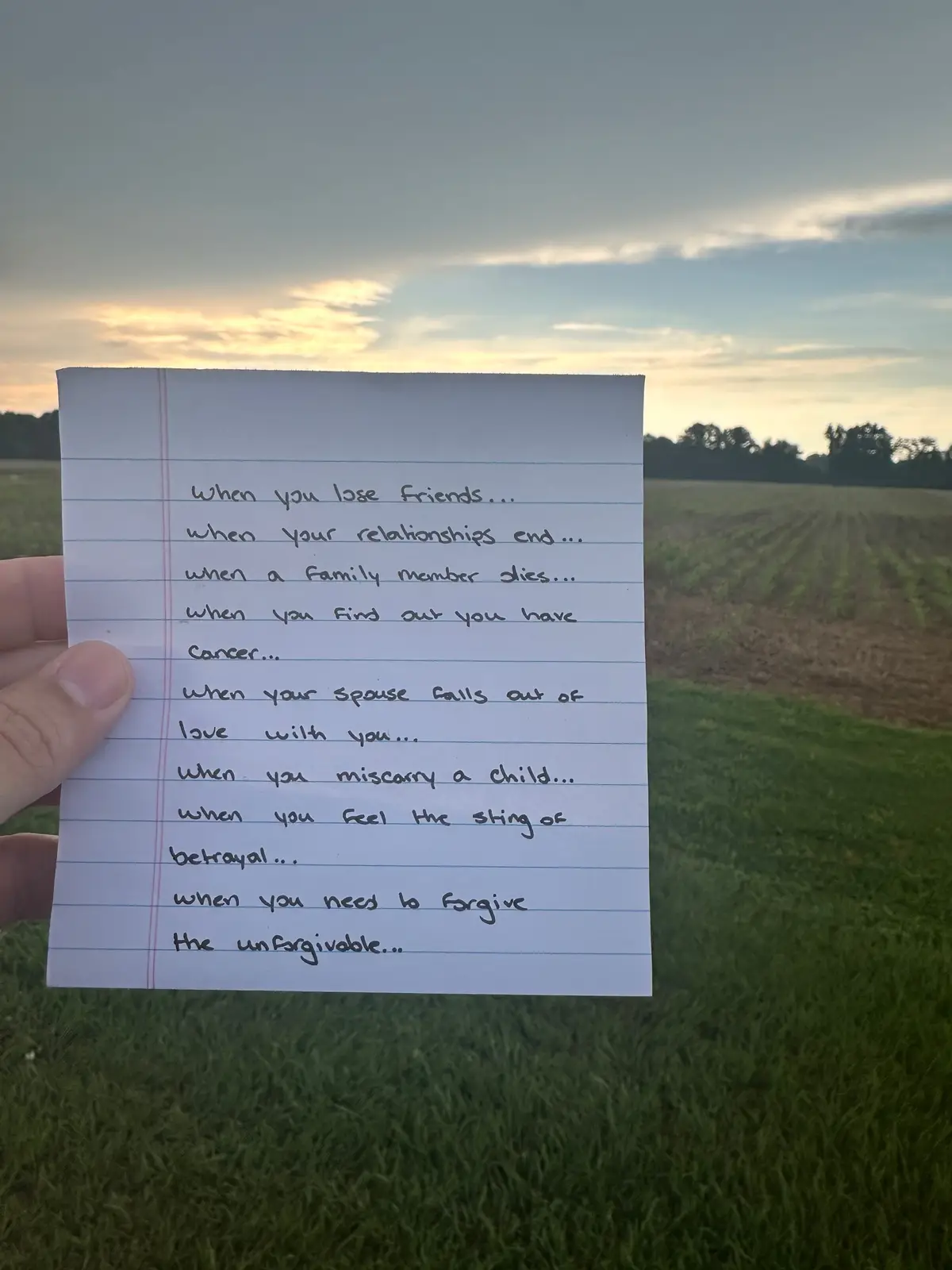 If your world fell apart today and all was lost….would God be enough for you? I hope the answer is yes. I hope we could lose everything that we hold dear and still have a strong enough faith to say “God, You are enough for me and I know you will be with me to the ends of the Earth” #Jesus