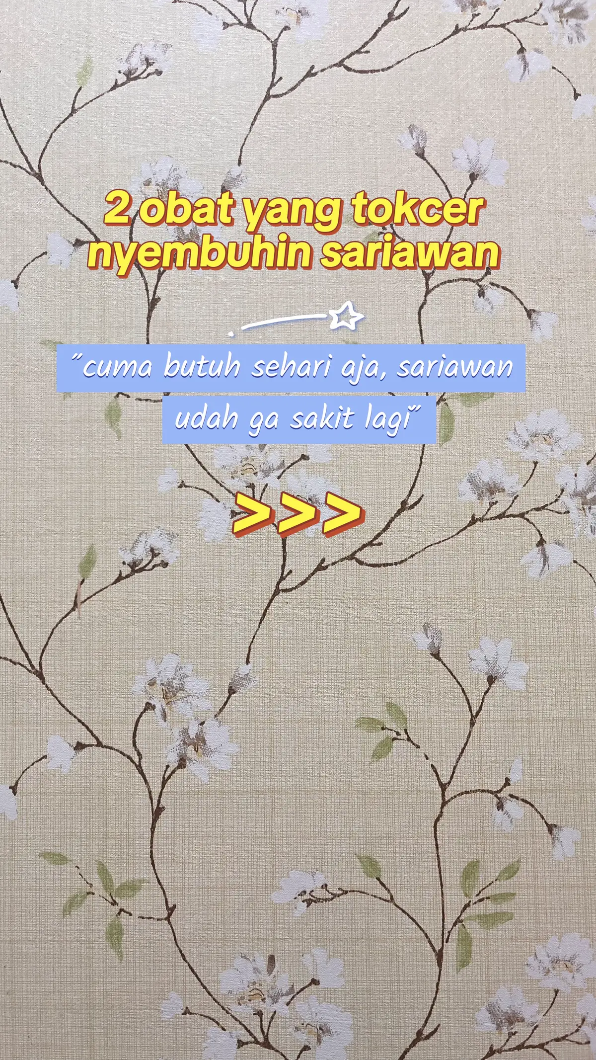 merupakan obat keras💢 Baca aturan pakai‼️ jangan lupa note kontraindikasi, efek samping dan aturan pakai .  #obatsariawan #xyzbca #fyp 