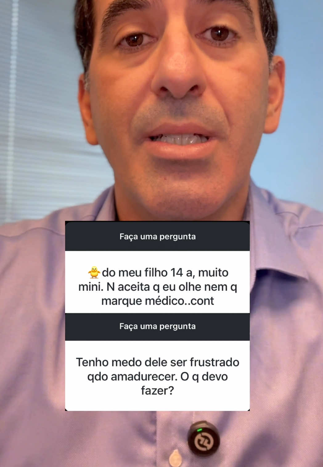 Filho de 14 anos não deixa a mãe ajudar ele no desenvolvimento  Você acompanha o desenvolvimento do seu filho?